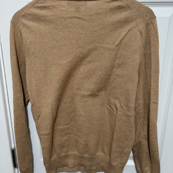 Men’s Camel Crewneck Sweater (Small) | J Crew - Picture 5 of 9